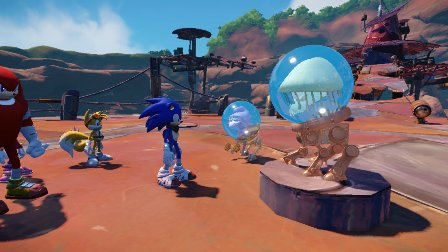 画像集#007のサムネイル/Wii U/3DS「ソニックトゥーン」が本日発売。ソニックシリーズ最新作は,謎解き満載のアドベンチャーと,昔ながらの横スクロールアクション