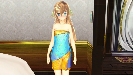 画像集#003のサムネイル/「シェルノサージュ OFFLINE 〜失われた星へ捧ぐ詩〜」,ブレザー姿やカフェ店員風などイオンの新コスチューム3種のデザイン画が公開