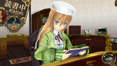 画像集#012のサムネイル/「シェルノサージュ OFFLINE 〜失われた星へ捧ぐ詩〜」,ブレザー姿やカフェ店員風などイオンの新コスチューム3種のデザイン画が公開