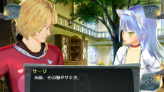 画像集#024のサムネイル/「シェルノサージュ OFFLINE 〜失われた星へ捧ぐ詩〜」,ブレザー姿やカフェ店員風などイオンの新コスチューム3種のデザイン画が公開