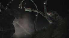 画像集#005のサムネイル/PS3版「ゴジラ-GODZILLA-」,敵怪獣の情報が公開。ビオランテの触手,モスラの鱗粉,ジェットジャガーの格闘攻撃がゴジラを襲う
