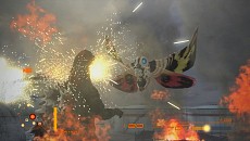 画像集#009のサムネイル/PS3版「ゴジラ-GODZILLA-」,敵怪獣の情報が公開。ビオランテの触手,モスラの鱗粉,ジェットジャガーの格闘攻撃がゴジラを襲う