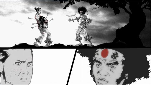 画像集 No.003のサムネイル画像 / ［gamescom］「Afro Samurai 2: Revenge of Kuma」は，くまさんヘルメット男の主人公がさまざまな戦闘スタイルで戦うアクションに
