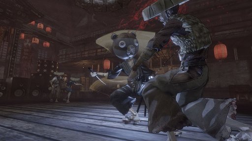 画像集 No.004のサムネイル画像 / ［gamescom］「Afro Samurai 2: Revenge of Kuma」は，くまさんヘルメット男の主人公がさまざまな戦闘スタイルで戦うアクションに