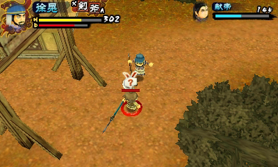 画像集#007のサムネイル/3DS「サンゴクストーリーズ天」,ゲームシステムの一部が公開。武器の使い分けや装備選び,キャラの多彩なアクションがキモとなる模様