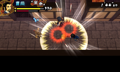 画像集#010のサムネイル/3DS「サンゴクストーリーズ天」,ゲームシステムの一部が公開。武器の使い分けや装備選び,キャラの多彩なアクションがキモとなる模様