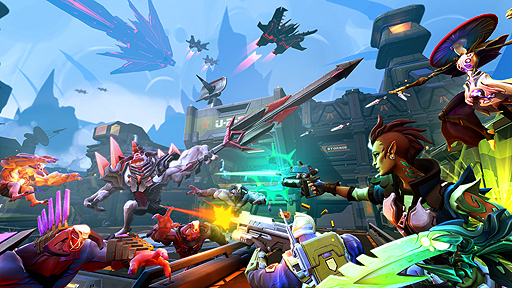 画像集 No.003のサムネイル画像 / Gearbox Softwareの新作FPS「バトルボーン」，PC/Xbox Oneでのオープンβテスが本日スタート。現在，対応する全3機種でOBTが実施中