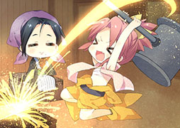 画像集#023のサムネイル/「大江戸BlackSmith」,3人の媛嬢が抱える影の内容が明らかに。ダンジョン攻略の相棒となる用心棒や,ADVパートで楽しめる遊びも紹介