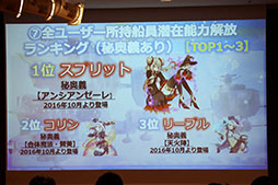 画像集 No.031のサムネイル画像 / 「天空のクラフトフリート」のサービス3周年記念イベントをレポート。ストーリーの新章追加やUIの改修など,さまざまな新情報が明らかに