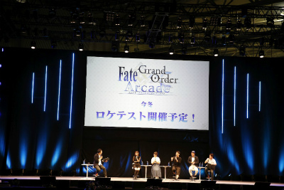 画像集 No.008のサムネイル画像 / 「Fate/Grand Order Arcade」の情報が明らかにされた「FGOゲストトーク」レポート。物理カードの写真も掲載