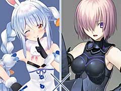マシュ・キリエライトの衣装を着た兎田ぺこらのフィギュア制作始動。「Fate/Grand Order Fes. 2023 夏祭り 〜8th Anniversary〜」で明らかに