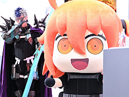 AnimeJapan 2024「Fate/Grand Order」ブースレポート。400騎以上のサーヴァントがアクリルスタンドに。約3mの新規宝具の展示も