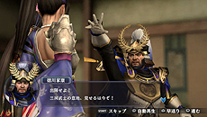 画像集#005のサムネイル/「戦国無双 Chronicle 3」,メインモードとなる「無双演武」の詳細が公開。初回特典は主人公キャラの“サンタ”コスチュームに