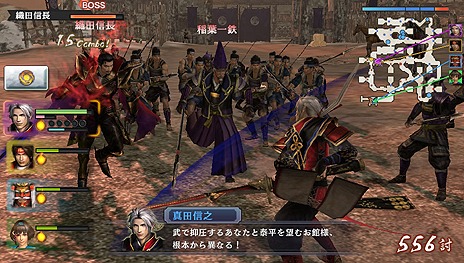 画像集#011のサムネイル/「戦国無双 Chronicle 3」,メインモードとなる「無双演武」の詳細が公開。初回特典は主人公キャラの“サンタ”コスチュームに