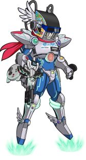 画像集#002のサムネイル/「ヒーローバンク2」,歴代セガハード&周辺機器がモチーフ,気になるポイント満載のヒーロー着「セガリオンMarkII」紹介ムービーが公開