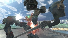画像集#023のサムネイル/「ガンダムブレイカー2」,サーベルやアックスなど近距離戦で威力を発揮する武器の特徴が公開。新たな参戦ガンプラ情報は,ガンダムEz8とローゼン・ズール
