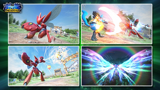 画像集 No.002のサムネイル画像 / 「ポッ拳 POKKEN TOURNAMENT」に新バトルポケモンとして「ハッサム」が参戦。記念イベントも開催予定