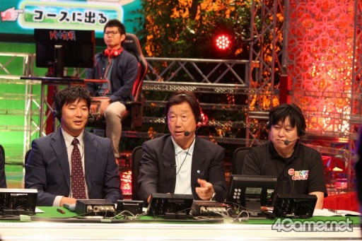 画像集 No.002のサムネイル画像 / フジテレビ「いいすぽ！」にて「いいすぽ！ Presents New みんなのGOLF クラシック」が開催。本格ゴルフ番組を思わせる戸張 捷さんの解説のもと，熱いマッチが展開