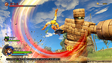画像集#006のサムネイル/「ドラゴンクエストヒーローズ」の基本的な流れが公開に。最大4人で出撃できるバトルや迫力満点の必殺技も紹介
