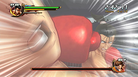 画像集#001のサムネイル/PS3版「はじめの一歩」,ゲームシステム「ランクアップ」と「ボクサーズスキル」の詳細が明らかに。新たに参戦が決まった4名のボクサーも紹介