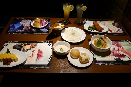 画像集 No.009のサムネイル画像 / 「遙かなる時空の中で6」コラボカフェでは,さまざまなコラボメニューが展開中。店舗の様子をレポート