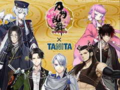 タニタが「刀剣乱舞-ONLINE-」コラボ歩数計を再販へ。7振りの「刀剣男士」デザインを加えた全80種類で,予約受付は12月2日10時スタート