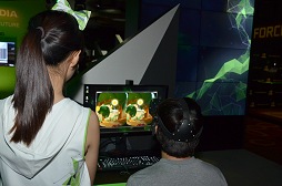 画像集 No.008のサムネイル画像 / ［COUMPUTEX］NVIDIA私設ブースレポート。NVIDIAの今年の「本気！」は「VR」「GTX 980 Ti」「G-SYNC」の3本柱だ