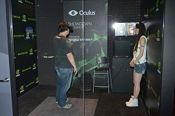 画像集 No.009のサムネイル画像 / ［COUMPUTEX］NVIDIA私設ブースレポート。NVIDIAの今年の「本気！」は「VR」「GTX 980 Ti」「G-SYNC」の3本柱だ
