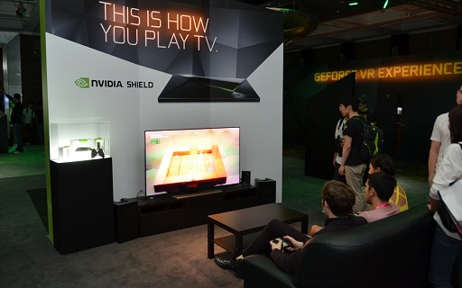 画像集 No.019のサムネイル画像 / ［COUMPUTEX］NVIDIA私設ブースレポート。NVIDIAの今年の「本気！」は「VR」「GTX 980 Ti」「G-SYNC」の3本柱だ