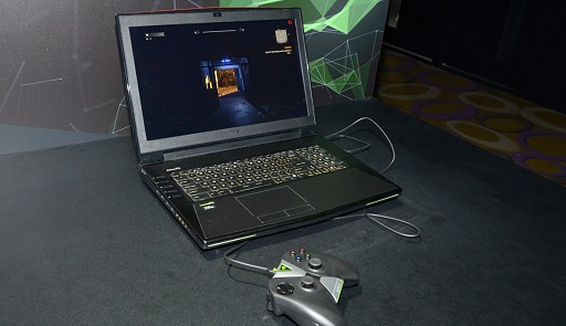 画像集 No.024のサムネイル画像 / ［COUMPUTEX］NVIDIA私設ブースレポート。NVIDIAの今年の「本気！」は「VR」「GTX 980 Ti」「G-SYNC」の3本柱だ