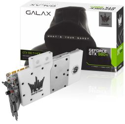 画像集 No.002のサムネイル画像 / GALAX，液冷仕様の白いGTX 980 Tiカードを予約受付開始。10枚限定