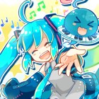 初音ミクぐらふぃコレクション なぞの音楽すい星