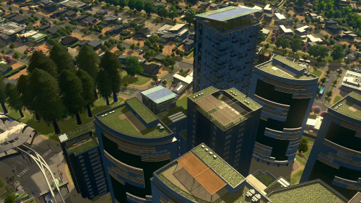 画像集 No.005のサムネイル画像 / ［gamescom］「Cities: Skylines」，環境に優しい街づくりを可能にする最新DLC「Green Cities」が2017年内にリリース