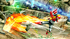 画像集#003のサムネイル/「仮面ライダー サモンライド!」,ライダー達の拠点になる「クリスタルベース」と,5つの属性からなる世界に関する情報が公開に