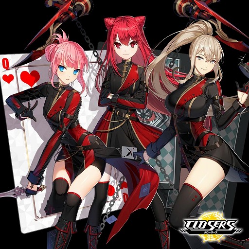 画像集#012のサムネイル/「CLOSERS」に第4のタスクフォース「クイーンオブハート」が実装。アップデートを記念したログインイベントや製作イベントもスタート