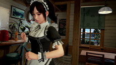 画像集 No.004のサムネイル画像 / 「サマーレッスン」に“メイド服”特化の新シチュエーションが追加。DLC「宮本ひかり エクストラシーン 喫茶店編」が配信開始