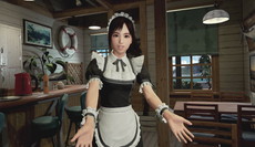 画像集 No.012のサムネイル画像 / 「サマーレッスン」に“メイド服”特化の新シチュエーションが追加。DLC「宮本ひかり エクストラシーン 喫茶店編」が配信開始