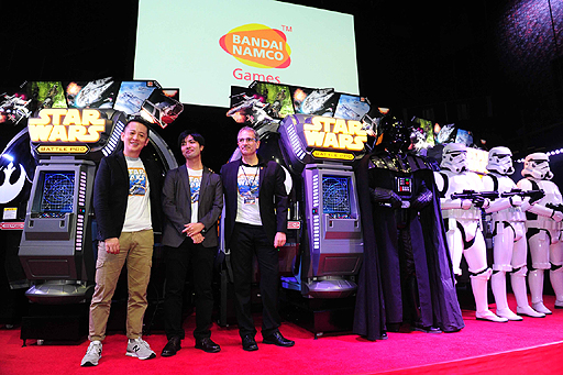 画像集#004のサムネイル/ドームスクリーン×「スター・ウォーズ」の組み合わせがアツいアーケード用シューティング「STAR WARS BATTLE POD」が発表