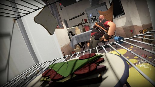 画像集 No.003のサムネイル画像 / 食パンを操作する「I am Bread」に，「Team Fortress 2」とコラボした新マップが登場