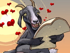 食パンとヤギがついに夢の競演。「I am Bread」と「Goat Simulator」のコラボ企画は破壊力抜群