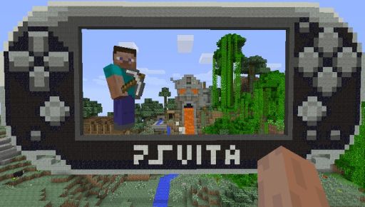 画像集#003のサムネイル/PS Vita用ソフト「Minecraft: PlayStation Vita Edition」が2014年10月29日に配信開始。PS Vita版を購入すればPS3版もダウンロード可能に
