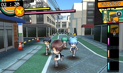画像集 No.010のサムネイル画像 / 3DS「暗殺教室 殺せんせー大包囲網!!」,リアルタイムでの指示出しがキモとなるクラスメイトとの連携要素が公開