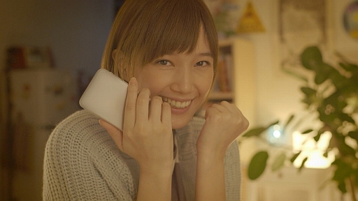 画像集#050のサムネイル/ステージを回転させる「ぐるりんクエスト」と本田 翼さんが出演する「SKYLOCK -神々と運命の五つ子-」の新CMがお披露目された,gloops発表会レポート
