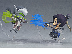 「オーバーウォッチ」のゲンジとその兄・ハンゾーのシマダ兄弟がそろって可動フィギュア「ねんどろいど」で登場。予約受付が本日スタート