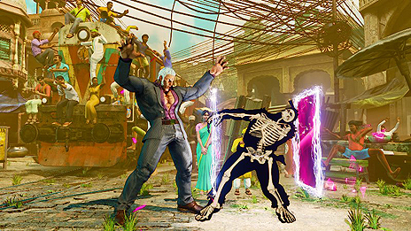 画像集 No.006のサムネイル画像 / 「ストリートファイターV」,6人目の追加キャラ「ユリアン」のバトルスタイルが最新映像と共に公開。配信日は近日公開予定