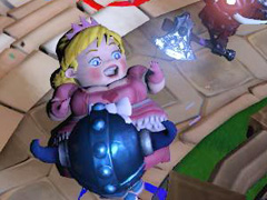 最大4人でのマルチプレイが特徴のアクションRPG「ぽっちゃり☆プリンセス 〜メタ冒険〜」,アナウンスムービーが公開に
