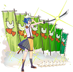 画像集 No.009のサムネイル画像 / “名刀擬人化”少女達が戦う「しんけん!!」のオープンβテストが本日スタート。追加の登場キャラ情報や長谷部しきりちゃんの新規イラストも公開