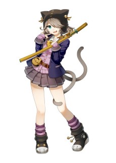画像集 No.003のサムネイル画像 / 「しんけん!!」の正式サービスが本日スタート。名刀を擬人化した“真剣少女”達を鍛えて戦うブラウザ向けラインディフェンスゲーム
