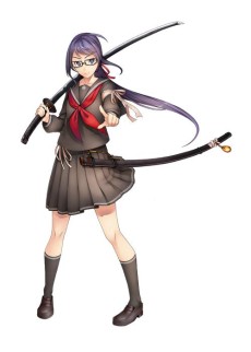 画像集 No.006のサムネイル画像 / 「しんけん!!」の正式サービスが本日スタート。名刀を擬人化した“真剣少女”達を鍛えて戦うブラウザ向けラインディフェンスゲーム
