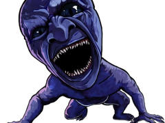 “たけし城”に隠れたブルーベリー色の……玉? 「アニマル×モンスター」×「青鬼」コラボでマフィア梶田が不死身の怪物に挑む